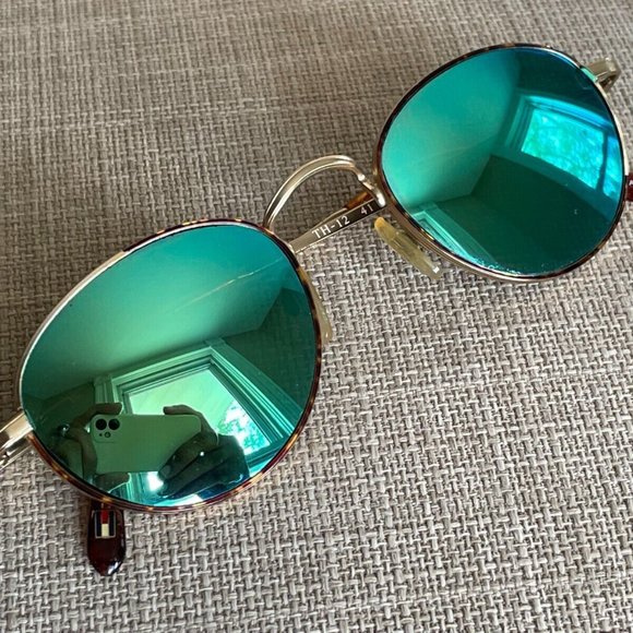 Tommy Hilfiger Other - Vintage Tommy Hilfiger Sunglasses Mirror Lenses Unisex Eye Wear TH-12 49[]21 140